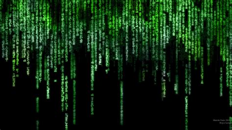 Matrix Binary Code Falling Wallpaper (72+ images)