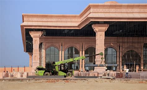 Carved Pillars, Temple Design: First Pics Of New Ayodhya Airport