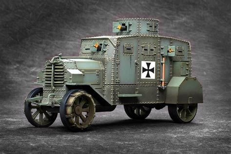 WW l Panzerkraftwagen Ehrhardt | Military vehicles, Army vehicles ...