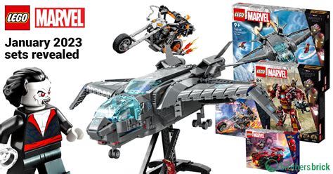 LEGO Marvel sets for January 2023 revealed with new Hulkbuster, Quinjet ...