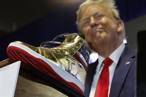 Donald Trump's $400 Golden Sneakers Mocked by 'SNL' - Newsweek