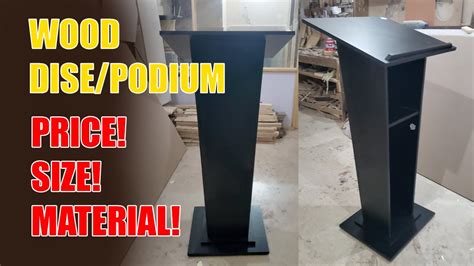 Rostrum Podium Lecture Stand Price | Size & material | Lecture Dice ...