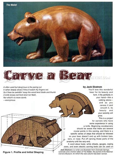 How To Do Wood Carving Animals