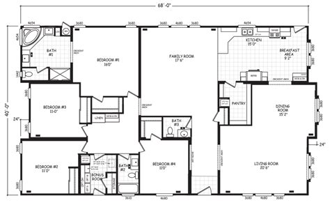 6 Bedroom Triple Wide Mobile Home Floor Plans | www.resnooze.com