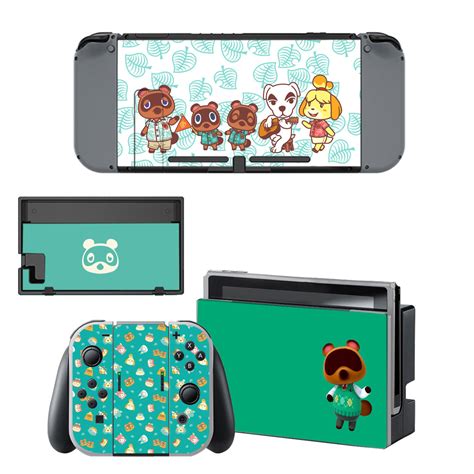 Animal Crossing Characters Skin Sticker For Nintendo Switch ...