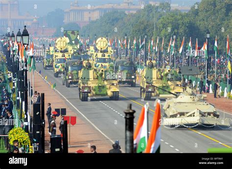 Beijing, India. 26th Jan, 2019. Military vehicles pass through the ...