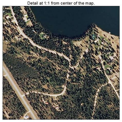 Aerial Photography Map of Trout Creek, MT Montana