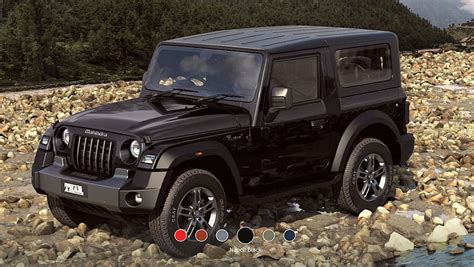 2K free download | New Mahindra Thar Napoli Black, HD wallpaper | Peakpx