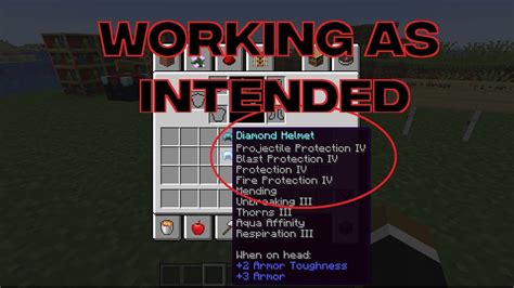 Minecraft Armor Enchantments - Minecraft Tutorial & Guide