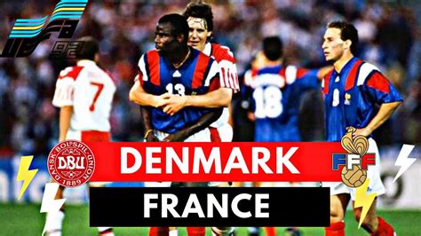 Denmark vs France 2-1 All Goals & Highlights ( 1992 UEFA EURO ) - YouTube