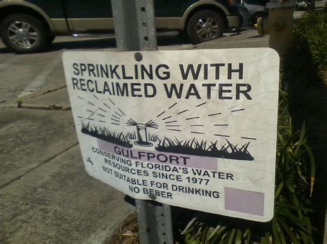 Report from the Florida Zone: Reclaimed Water