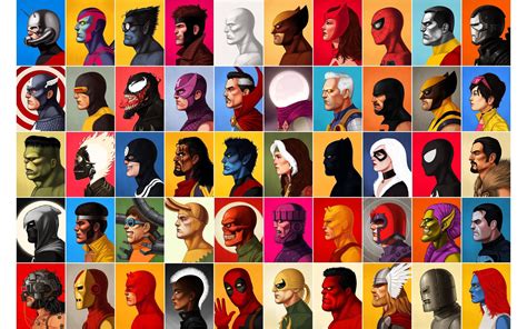 All Marvel Characters Names And Pictures