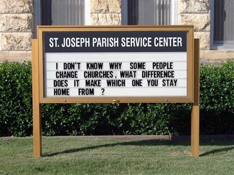 Funny Church Signs - Common Sense Evaluation