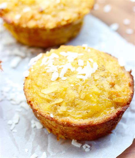 Simple Ripe Plantain and Coconut Mini Cakes - My Colombian Recipes