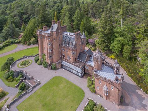 This stunning historic castle in Scottish Highlands with two huge ...