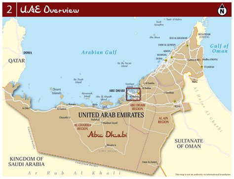 Large detailed overview map of UAE with roads, cities and airports ...