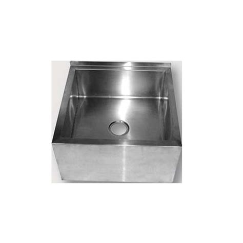 Stainless Steel Floor Mop Sink 570mm×570D×300H - Cafe Stainless