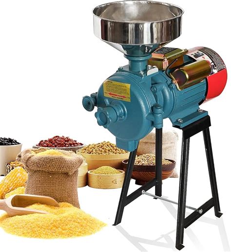 ABORON Electric Grain Mill Wheat Grinder, Corn Grinder Machine, 3000W ...