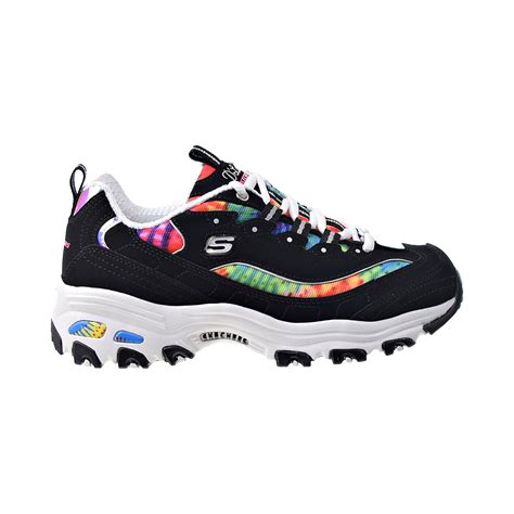 Skechers D'Lites-Summer Fiesta Women's Shoes Black-Multi 149015-bkmt