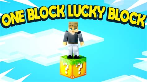 One Block Lucky Block by Chunklabs - Minecraft Marketplace (via ...