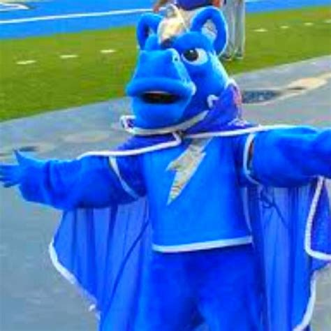 MTSU Blue Raiders mascot, Lightning the horse. | Blue horse, Mascot ...