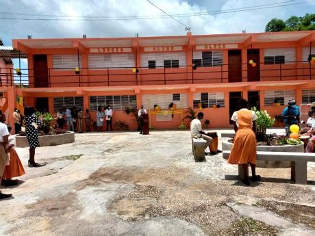 Six-classroom block commissioned at Rhodes Hall High | News | Jamaica ...