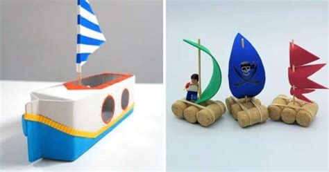 40 Boat Crafts Kids Will Love To - Many Upcycled Ideas