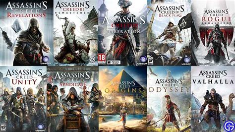 Assassins Creed Games In Order Of Release 2023 - Get Best Games 2023 Update