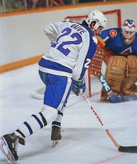 Rick Vaive | Hockey world, Hockey pictures, Toronto maple leafs