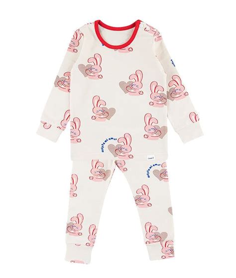 Lala Rabbit (22FW) INDOOR WEAR SET - 110 | 패턴, 제품