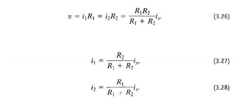 circuit électrique : diviseur de courant