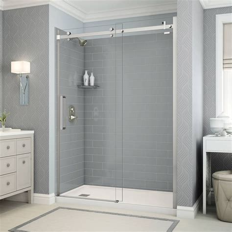 Lowes Shower Stalls With Doors : No threshold Shower Stalls ...