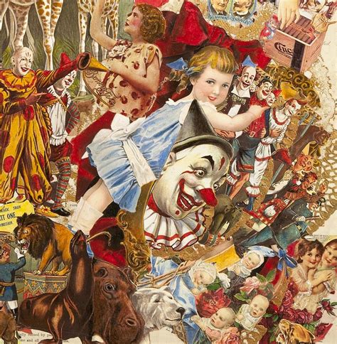 Vintage Circus Collection Painting by Jonell Restivo