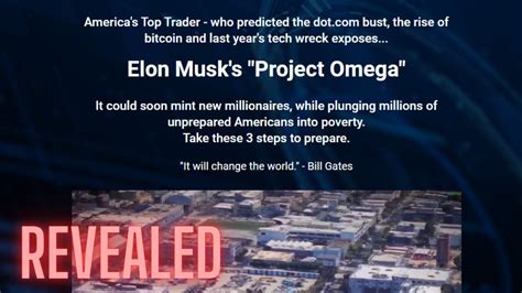 Stock Reveal: Elon Musk's Project Omega (Eric Fry) - YouTube