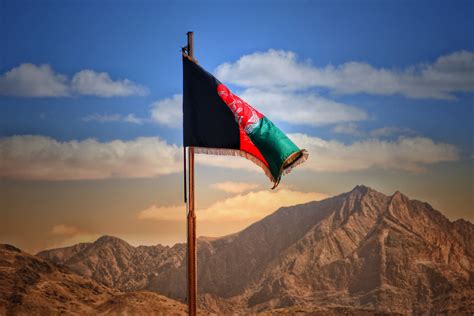 Download Afghanistan Flag In Kabul Wallpaper | Wallpapers.com