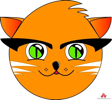 Cat Cartoon Face - ClipArt Best