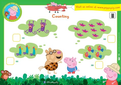 Peppa Pig Activity Sheets – Be A Fun Mum