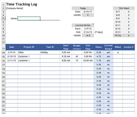 Billable Hours Template Google Docs - prntbl.concejomunicipaldechinu.gov.co