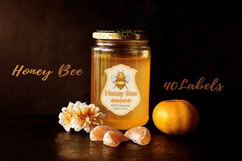 Honey Jar Labels Template Free