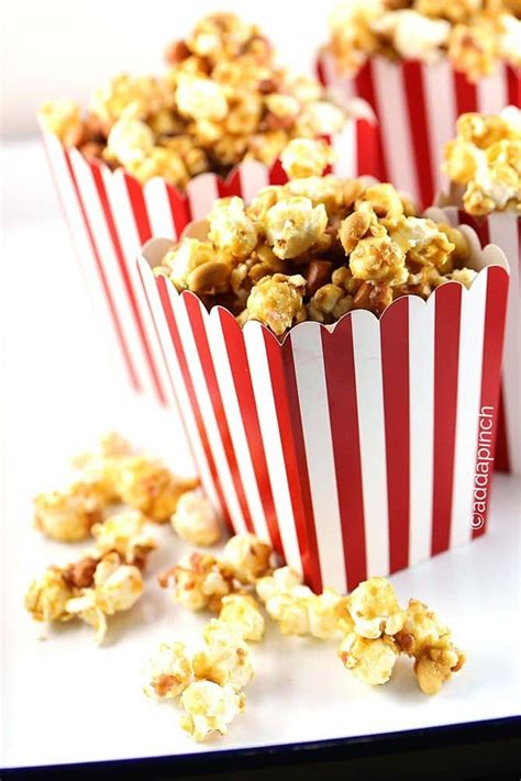 Homemade Cracker Jacks Popcorn Recipe - Add a Pinch