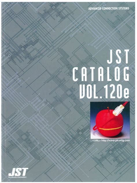 JST Connector Catalogue Vol 120e | PDF | Electrical Connector ...