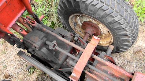 Simplicity 725 tractor with snow blower - YouTube