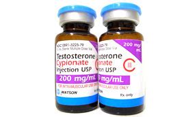 Testosterone cypionate for testosterone replacement therapy