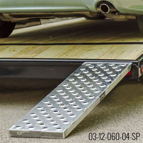 EZ Traction Hybrid, Hook & Plate End Aluminum Car Trailer Ramps - 2,000 ...