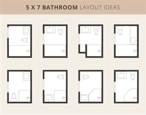 Clever Layouts for 5x7 Bathroom To Make the Most of Every Inch ...