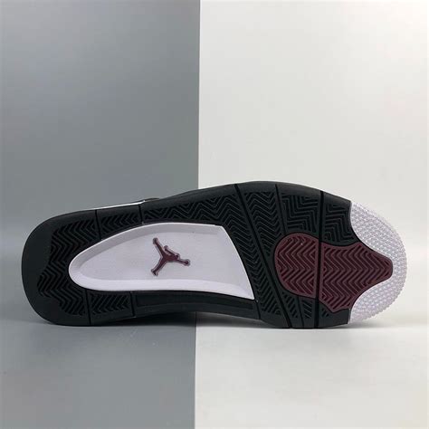 Jordan 4 psg White/neutral Grey-black-bordeaux Sneakers for Men and ...