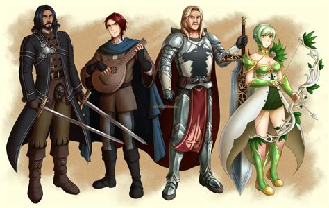 CM: Dungeons and Dragons Party by adricarra on DeviantArt