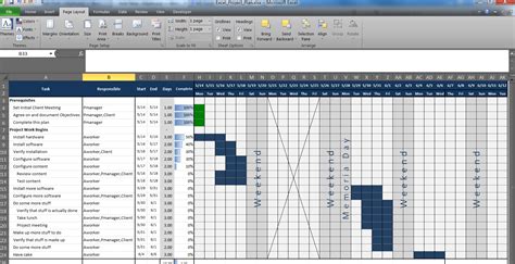 Project Management Sheet Template Tracking Excel Spreadsheet for ...