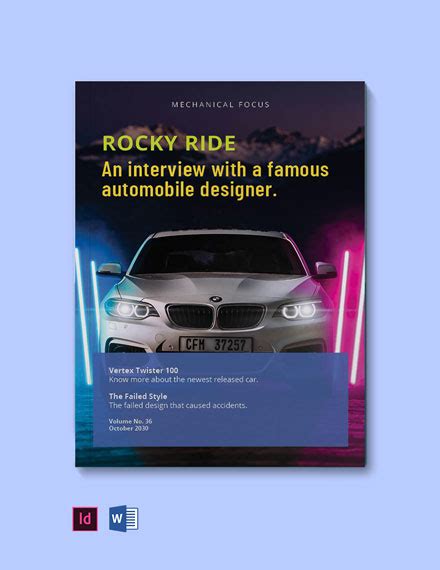 14+ Car Magazine Templates - Free Downloads | Template.net