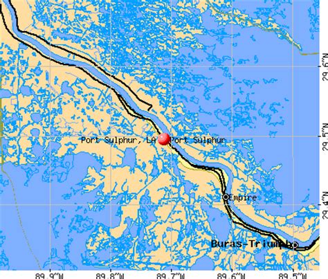 Port Sulphur, Louisiana (LA 70083) profile: population, maps, real ...